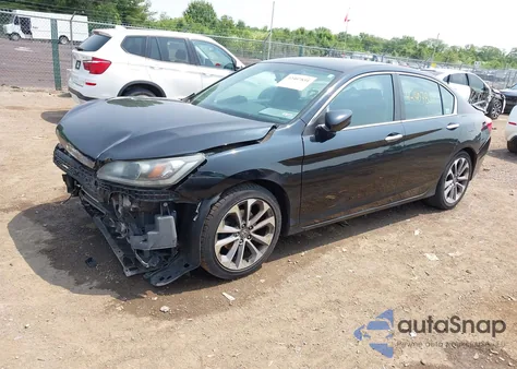2013 Honda Accord Sport из США, поврежденный, VIN 1HGCR2F52DA247278